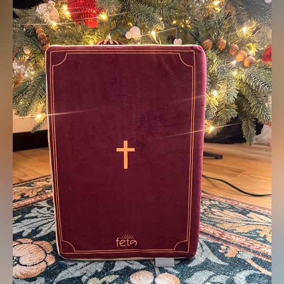 FETE 'LOVE' BIBLE PILLOW - 1 CORINTHIANS 13 - Picture 3 of 4